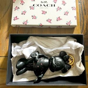 ❤️ Coach Minnie Mouse Keychain